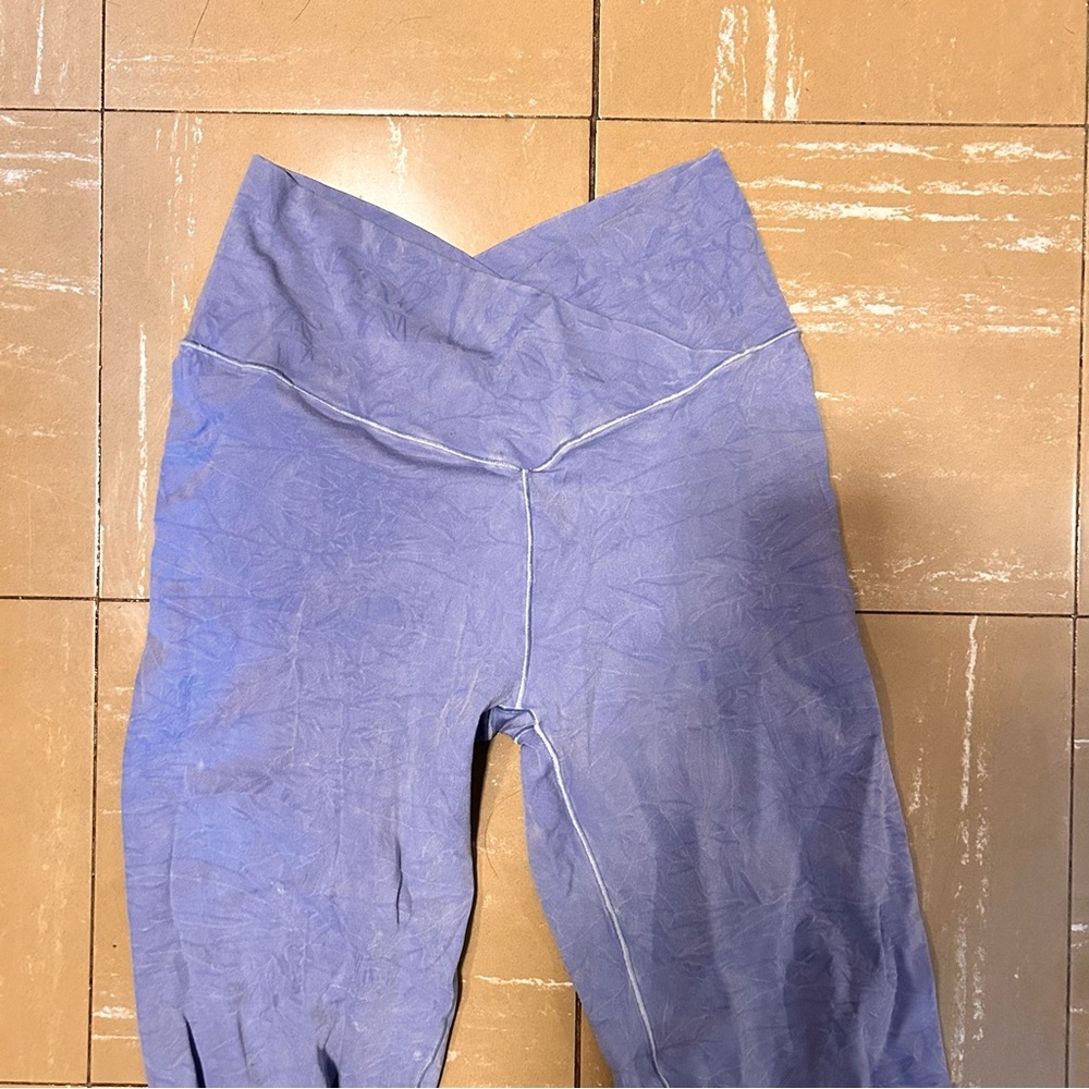 Aerie blue crossover leggings!